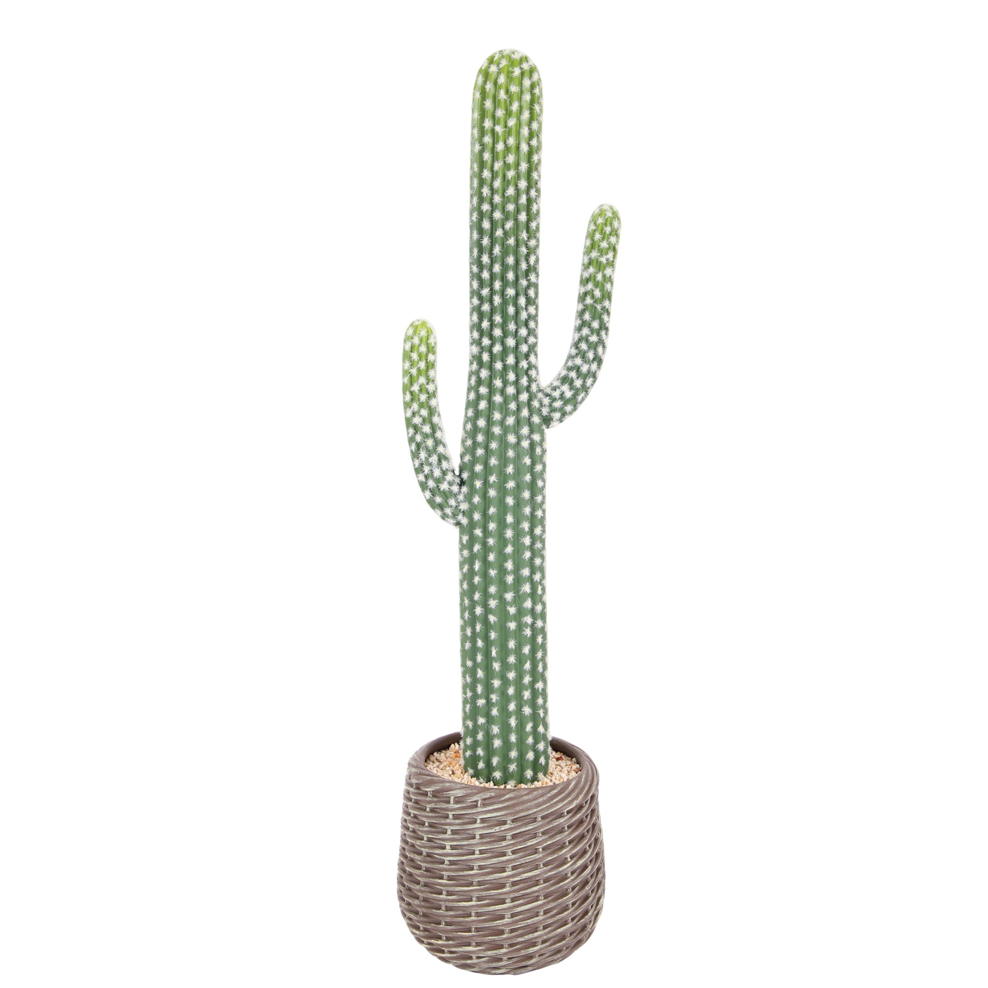 RosyHaven 23"/25.5"/30.7"32.6" Realistic Artificial Cactus Plants,  1pack/2packCute Faux Cactus Plants Indoor for Home Office Store Porch Patio Table Decor